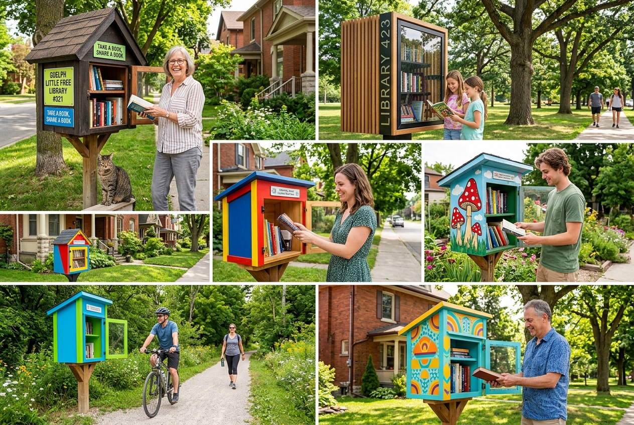 Page: Guelph Little Libraries - Guelph Maps Guy. Slot: mstXCfNqAtZfZeRd6. Context: There are more th
